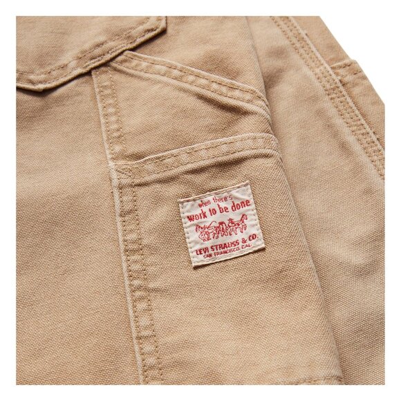 Levi's Workwear 568 Loose Double-knee Men's Pants Size 31x32 Distressed Tan NWT - Picture 5 of 14